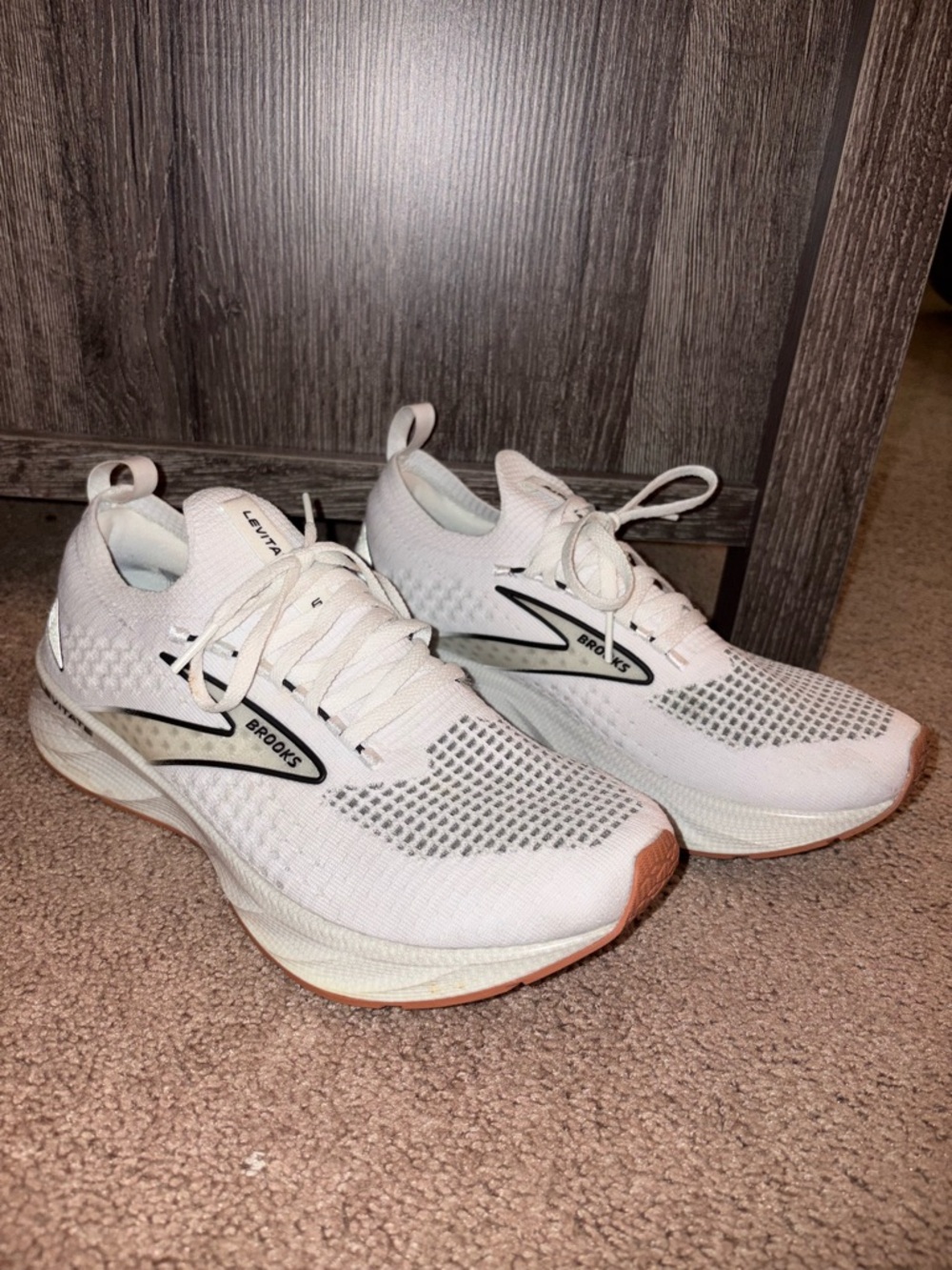 Brooks Levitate 6 Stealthfit White/Gum